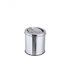 Lixeira flip top inox